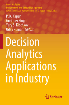Couverture de l’ouvrage Decision Analytics Applications in Industry