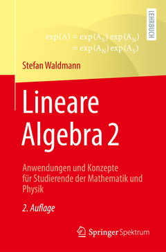 Couverture de l’ouvrage Lineare Algebra 2