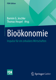 Couverture de l’ouvrage Bioökonomie