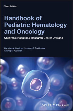 Couverture de l’ouvrage Handbook of Pediatric Hematology and Oncology