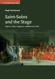 Couverture de l’ouvrage Saint-Saëns and the Stage