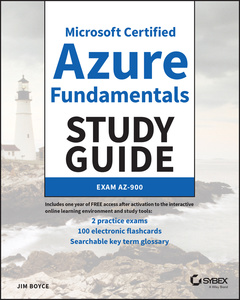 Couverture de l’ouvrage Microsoft Certified Azure Fundamentals Study Guide