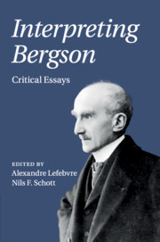 Couverture de l’ouvrage Interpreting Bergson
