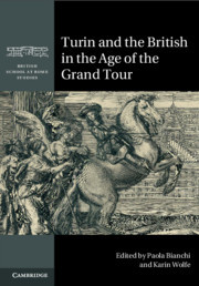 Couverture de l’ouvrage Turin and the British in the Age of the Grand Tour