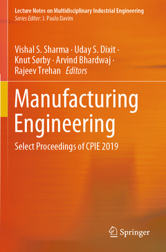 Cover of the book Manufacturing Engineering