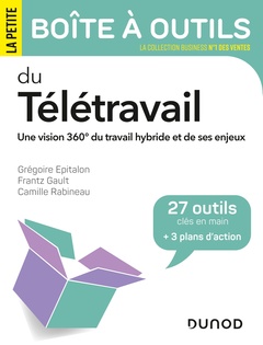 Cover of the book La petite boîte à outils du télétravail