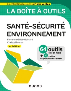 Cover of the book La boîte à outils Santé-Sécurité-Environnement - 4e éd.