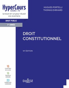 Cover of the book Droit constitutionnel. 14e éd.