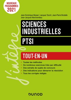 Couverture de l’ouvrage Sciences industrielles pour l'ingénieur Tout-en-un PTSI