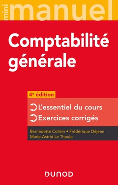 Couverture de l’ouvrage Mini manuel - Comptabilité générale - 4e éd.