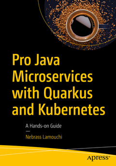 Couverture de l’ouvrage Pro Java Microservices with Quarkus and Kubernetes
