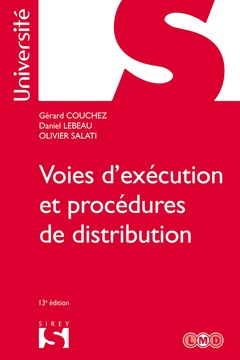 Cover of the book Procédures civiles d'exécution. 13e éd.