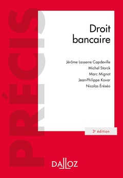 Cover of the book Droit bancaire. 3e éd.