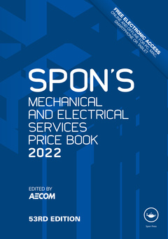 Couverture de l’ouvrage Spon's Mechanical and Electrical Services Price Book 2022