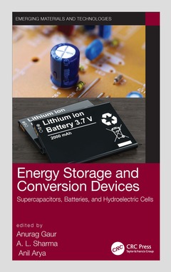 Couverture de l’ouvrage Energy Storage and Conversion Devices