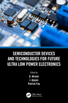 Couverture de l’ouvrage Semiconductor Devices and Technologies for Future Ultra Low Power Electronics