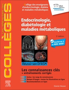 Couverture de l’ouvrage Endocrinologie, diabétologie et maladies métaboliques