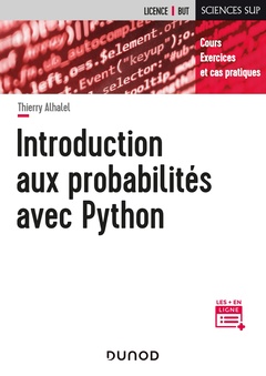 Cover of the book Introduction aux probabilités avec Python - Cours, exercices et cas pratiques