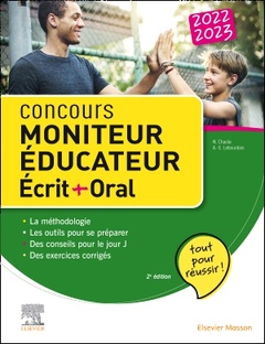 Cover of the book Concours Moniteur Éducateur Épreuves écrites et orales