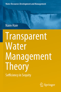 Couverture de l’ouvrage Transparent Water Management Theory