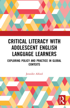 Couverture de l’ouvrage Critical Literacy with Adolescent English Language Learners