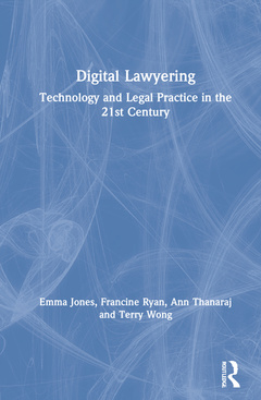 Couverture de l’ouvrage Digital Lawyering