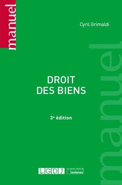 Cover of the book Droit des biens