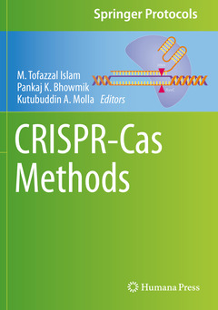 Couverture de l’ouvrage CRISPR-Cas Methods