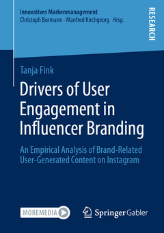 Couverture de l’ouvrage Drivers of User Engagement in Influencer Branding
