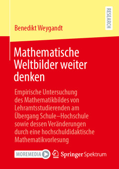 Cover of the book Mathematische Weltbilder weiter denken