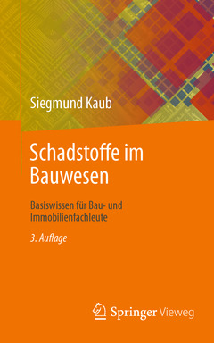 Couverture de l’ouvrage Schadstoffe im Bauwesen