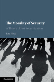 Cover of the book The Morality of Security