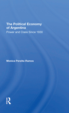 Couverture de l’ouvrage The Political Economy Of Argentina