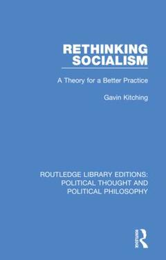 Couverture de l’ouvrage Rethinking Socialism