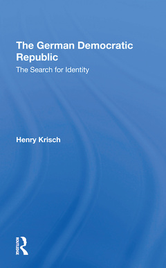 Couverture de l’ouvrage The German Democratic Republic