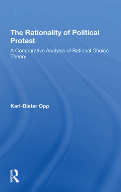 Couverture de l’ouvrage The Rationality Of Political Protest