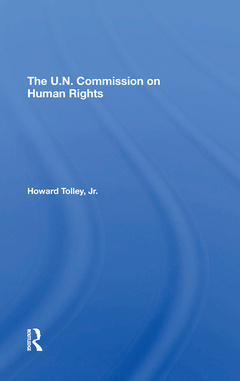 Couverture de l’ouvrage The Un Commission On Human Rights