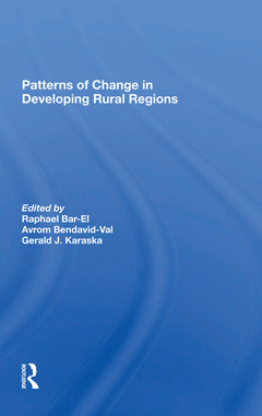 Cover of the book Patterns Of Change In Developing Rural Regions
