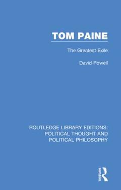 Couverture de l’ouvrage Tom Paine