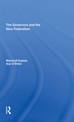 Cover of the book The Governors And The New Federalism
