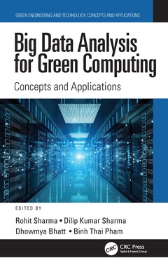 Couverture de l’ouvrage Big Data Analysis for Green Computing