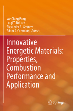 Couverture de l’ouvrage Innovative Energetic Materials: Properties, Combustion Performance and Application