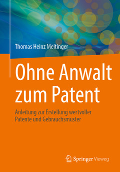 Couverture de l’ouvrage Ohne Anwalt zum Patent