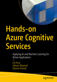 Couverture de l’ouvrage Hands-on Azure Cognitive Services