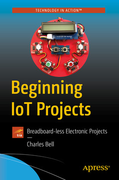 Cover of the book Beginning IoT Projects