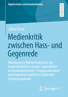 Cover of the book Medienkritik zwischen Hass- und Gegenrede