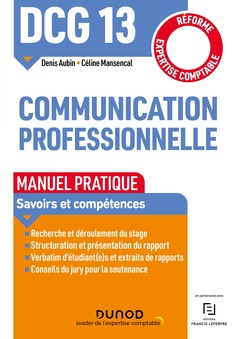 Couverture de l’ouvrage DCG 13 - Communication professionnelle - Manuel pratique