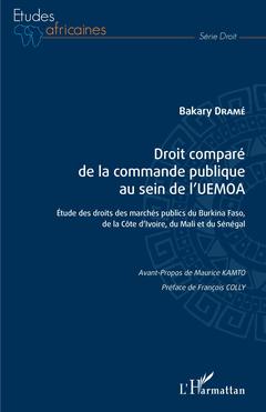 Couverture de l’ouvrage Droit comparé de la commande publique au sein de l'UEMOA
