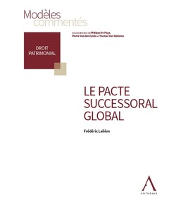Couverture de l’ouvrage Le pacte successoral global