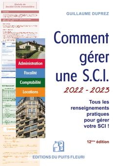 Cover of the book Comment gérer une SCI 2022 - 2023